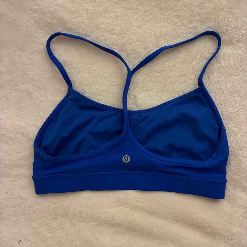 lululemon athletica Vibrant Blue Sports Bra